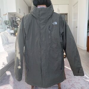 The North Face Men's Olive Performance Winter Jacket